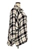 P.S. Kate Plaid Ivory 3/4 Sleeve Button-Down Shirt Size 3X - photo 4