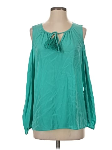 Lilly Pulitzer Long Sleeve Silk Top (view 1)