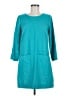 J.Crew Solid Teal Casual Dress Size 8 - photo 1