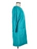 J.Crew Solid Teal Casual Dress Size 8 - photo 4