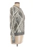 Ann Taylor Argyle Gray Cardigan Size L - photo 4