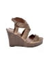 Indigo Rd. Tan Gray Wedges Size 8 1/2 - photo 1