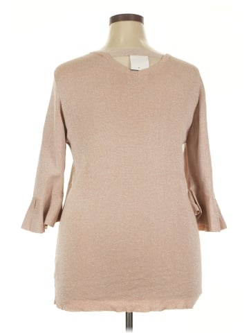 Jennifer Lopez 3/4 Sleeve Top (view 2)