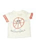 Seed Heritage Ivory Short Sleeve T-Shirt Size 0-3 mo - photo 1