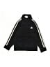 Adidas 100% Polyester Solid Black Track Jacket Size 5 - photo 1