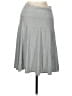 Max Studio Chevron-herringbone Gray Casual Skirt Size M - photo 1