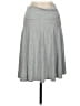Max Studio Chevron-herringbone Gray Casual Skirt Size M - photo 2