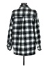 Forever 21 Plaid Gray Fleece Size M - photo 2