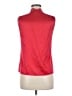 Generation Love Red Sleeveless Silk Top Size M - photo 2