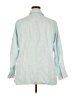 Lands' End 100% Cotton Blue 3/4 Sleeve Button-Down Shirt Size 22W - photo 2