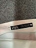 Zara 100% Polyester White Tube Top Size S - photo 7