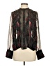 J.Crew 100% Cupro Black Long Sleeve Blouse Size 2 - photo 1