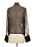J.Crew 100% Cupro Black Long Sleeve Blouse Size 2 - photo 2
