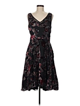 dresses white house black market Women's Cap Sleeve Draped Sheath Dress in Black size 6