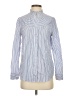 J.Crew 100% Cotton Stripes Blue Long Sleeve Button-Down Shirt Size XS - photo 1