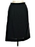 Max Mara 100% Elastane Solid Black Casual Skirt Size 8 - photo 2