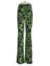 Zara Animal Print Green Active Pants Size XS - photo 1