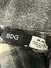 BDG 100% Viscose Plaid Black Long Sleeve Button-Down Shirt Size M - photo 7
