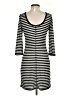 Express Stripes Black Casual Dress Size S - photo 2