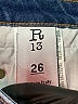 R13 Blue Jeans Size 26 waist - photo 3