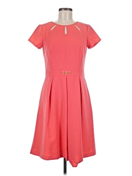 open lace back dress Pink One Shoulder Ruched Dress main image 0