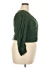 Levi's 100% Viscose Green 3/4 Sleeve Blouse Size XXL - photo 4