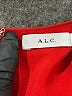 A.L.C. Red Long Sleeve Top Size 2 - photo 7