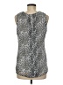 Due Per Due 100% Polyester Gray Sleeveless Blouse Size M - photo 2