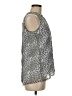 Due Per Due 100% Polyester Gray Sleeveless Blouse Size M - photo 4