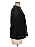 Point Sur 100% Polyester Black Long Sleeve Blouse Size 6 - photo 4