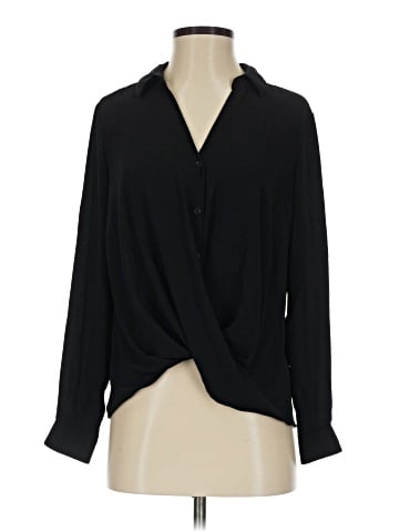 All in Favor Long Sleeve Blouse (view 1)
