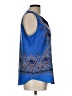 verse Blue Sleeveless Blouse Size L - photo 4