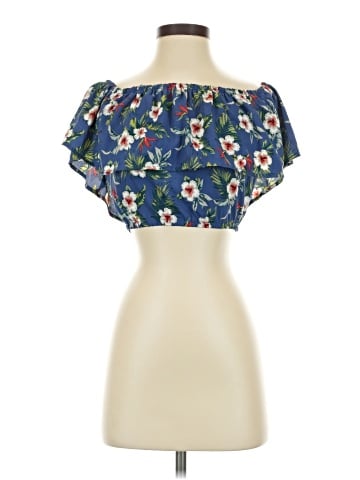 Hollister Short Sleeve Blouse (view 1)
