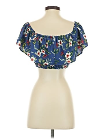 Hollister Short Sleeve Blouse (view 2)