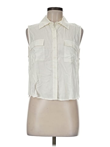Tinley Road Sleeveless Button-Down Shirt (view 1)