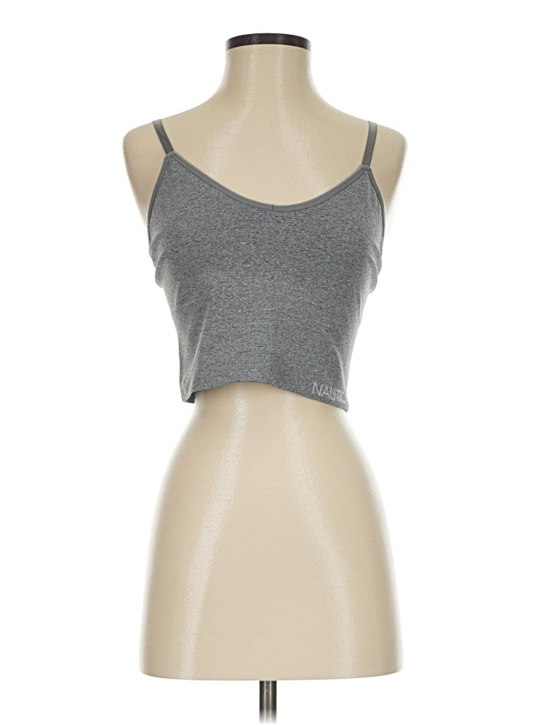 Pre-owned Thirdlove Tank Top Silver Strapless Neckline Tops