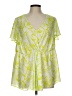 Torrid 100% Polyester Green Kimono Size Lg Plus (0) - photo 1