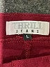 Thrill Solid Burgundy Active Pants Size L - photo 7