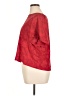 Ann Taylor LOFT 100% Polyester Red Short Sleeve Top Size XL - photo 5