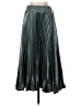 HD in Paris 100% Polyester Metallic Silver Formal Skirt Size XS - photo 1