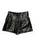 Zara Metallic Black Shorts Size S - photo 1