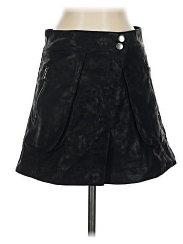 21 Saints Faux Leather Skirt (view 1)
