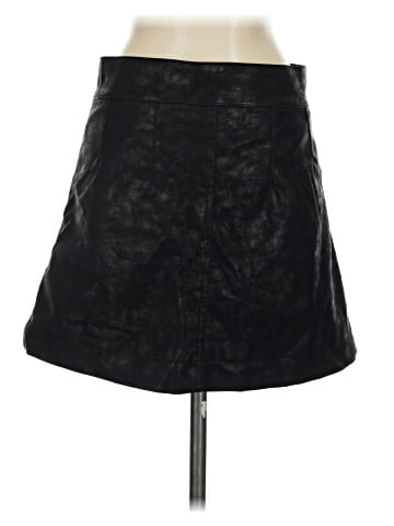 21 Saints Faux Leather Skirt (view 2)