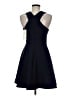 Likely Solid Blue Cocktail Dress Size 6 - photo 2