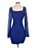 Merokeety Blue Cocktail Dress Size S - photo 2