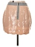 BCBGMAXAZRIA 100% Polyester Tan Casual Skirt Size XS - photo 2