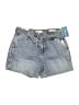 OAT Blue Denim Shorts Size 2 - photo 1