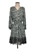 Faherty Paisley Gray Casual Dress Size XS - photo 1