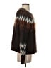 Wooden Ships Chevron-herringbone Brown Pullover Sweater Size XS - photo 4