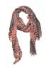 Unbranded Houndstooth Orange Pink Scarf One size - photo 1